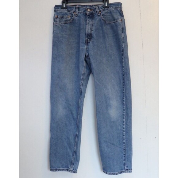Vintage Levis Jeans‎ 34x32 Blue Medium Wash 550 Relaxed Fit Y2K - Picture 1 of 10